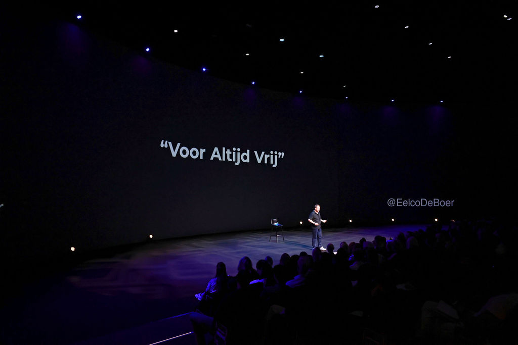 Voor Altijd Vrij op het podium